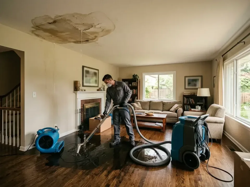 attic-pipe-burst-ceiling-drip-008 — frequently asked questions, Water Damage Restoration & Carpet Care in Tenafly, NJ